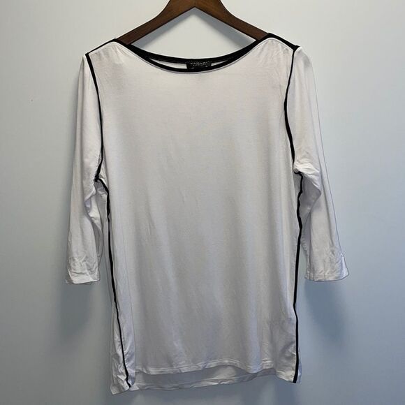 Tahari 3/4 Length Tee - Picture 1 of 6